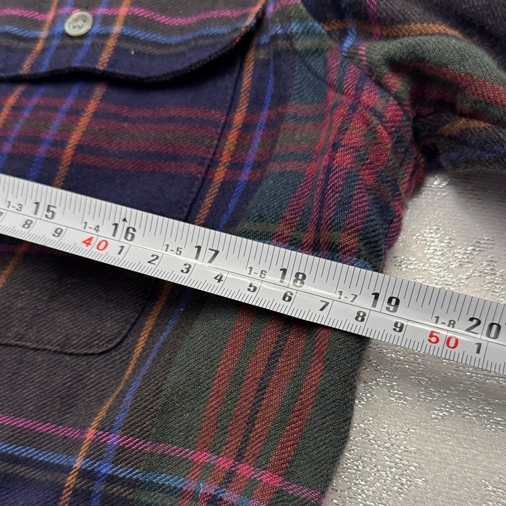 Polo by Ralph Lauren Multicolor Plaid Shirt with Bird Embroidery - Picture 5 of 6